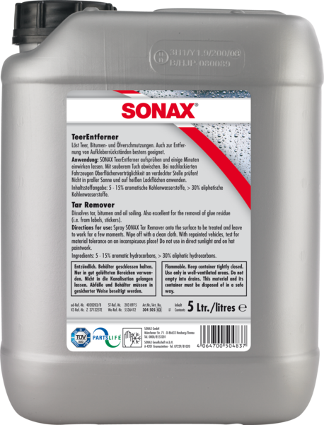 SONAX Pienpoistoaine 5l