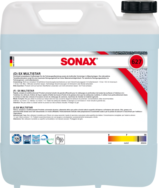 SONAX Multistar, yleispesuaine  10l
