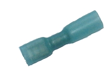 Kutistelaattaliitin 6.3mm sininen (1.5-2.5 mm)