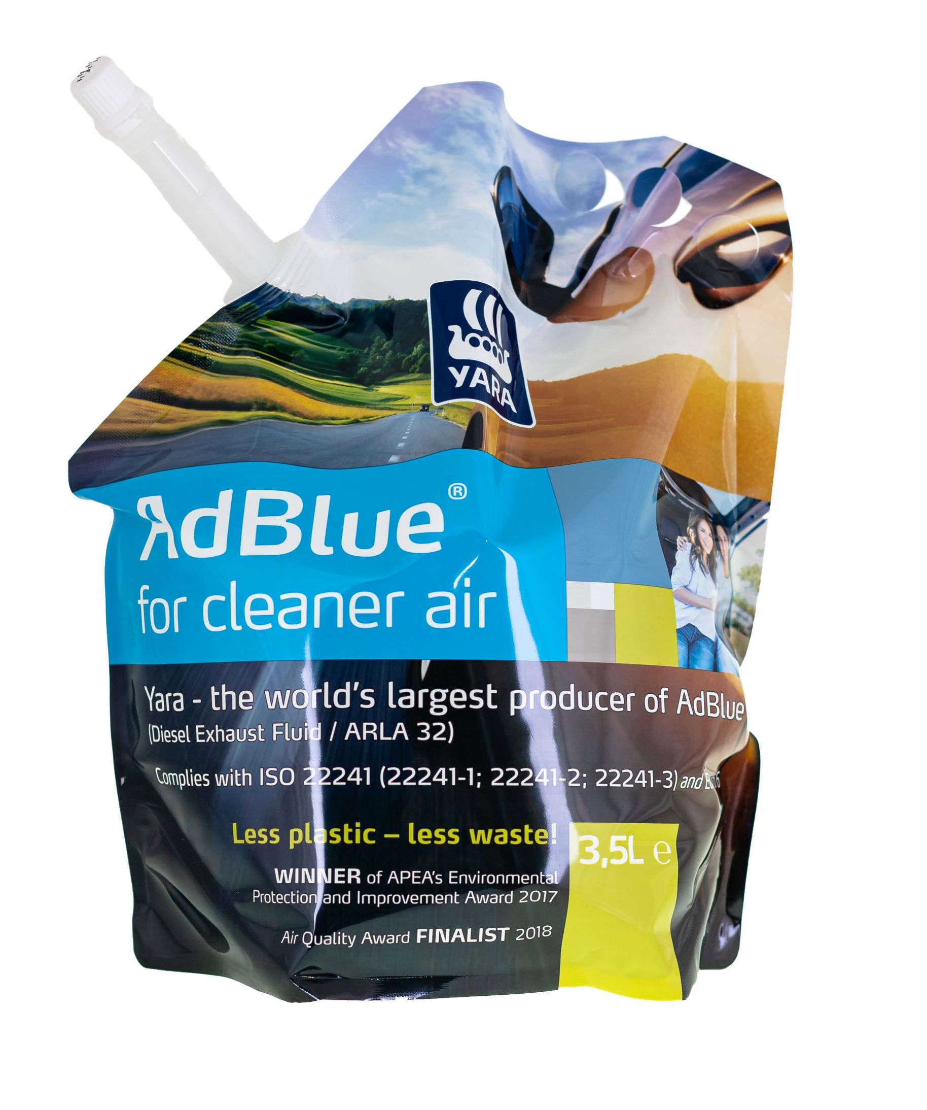 AdBlue lisaine dieselautoihin 3,5L pussi
