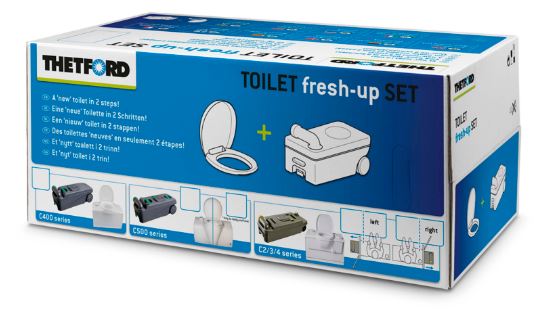 Fresh-Up Set C2-3-4 sarjojen WC:n uudistussarja vasen