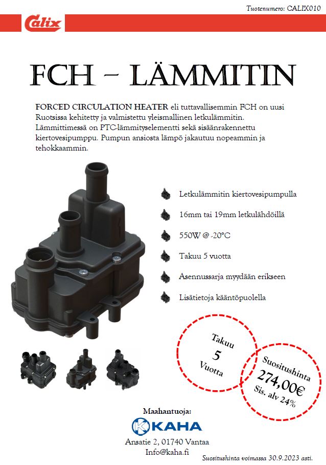 Calix A5 Flyer FCH-lmmitin