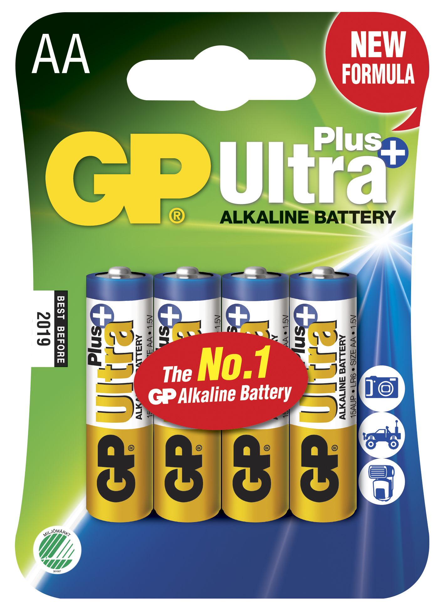 Paristo GP Ultra Plus AA 1,5V, 4kpl