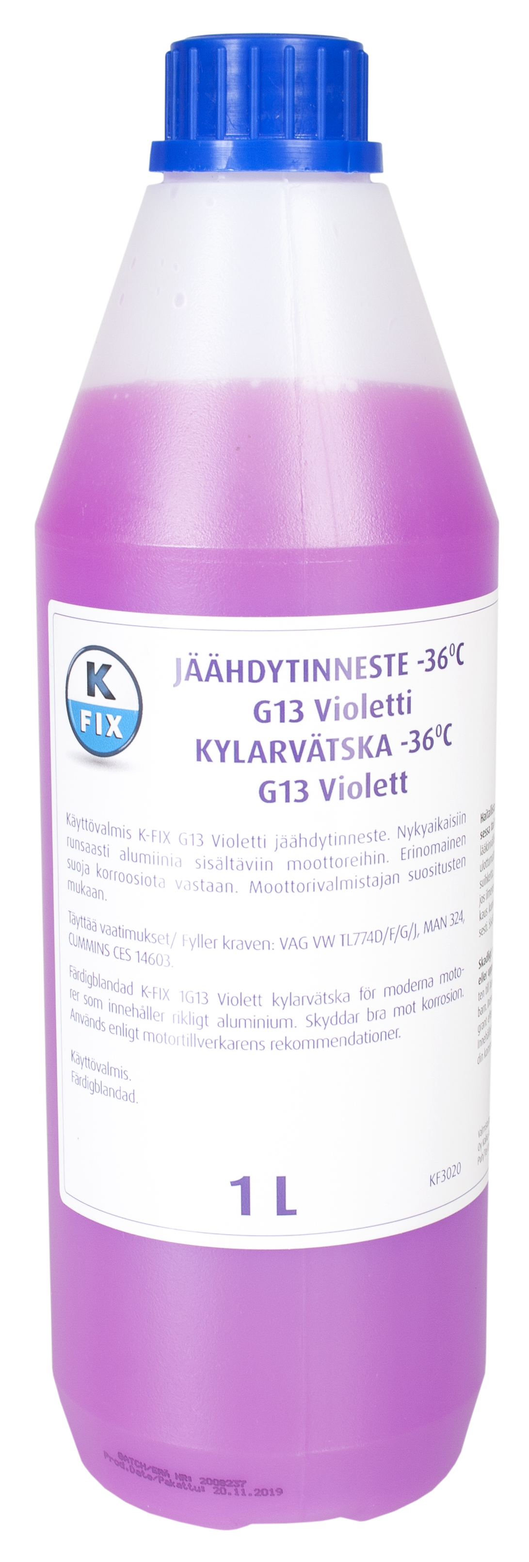Jhdytinneste G13 violetti -36 Kyttvalmis 1L