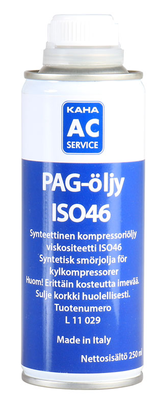 Kompressoriljy PAG ISO46 250 ml