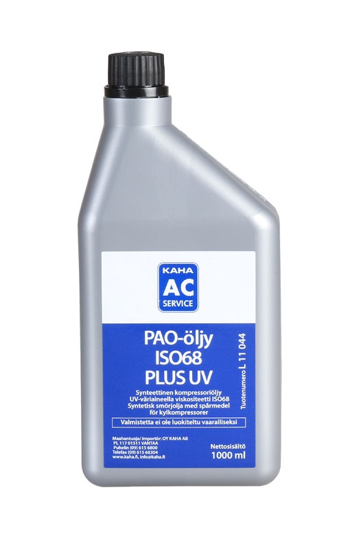 Kompressoriljy PAO 68 PLUS UV 1000ml