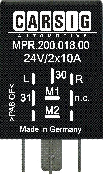 MPR.200.018.00 Keskuslukituksen ohjausrele 24V