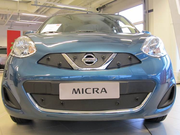 Maskisuoja Nissan Micra 2014-2016