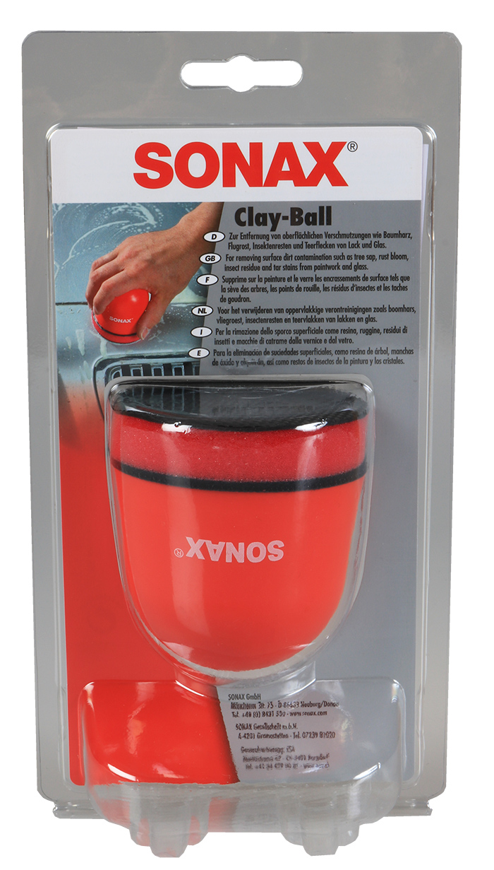 SONAX Clay Ball pallonmuotoinen savisieni