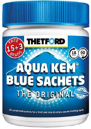 Aqua Kem Blue Sachets jauhe annospss 15+3 kpl jtesilin