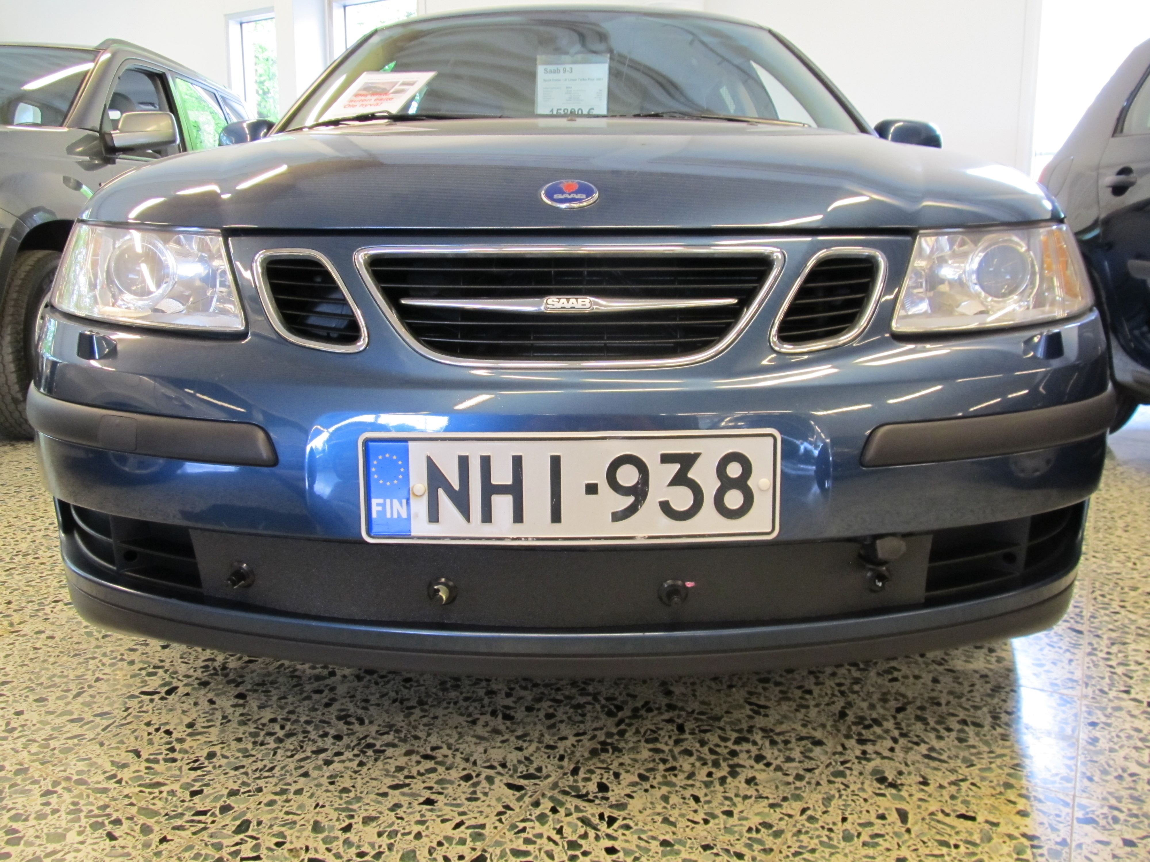 Maskisuoja Saab 9-3 2003-2007