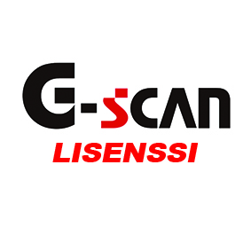 G-Scan 12kk lisenssimaksu