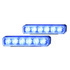 Tasovilk. sarja BST LED 11-30V sin./kiinnike vaaka (2 valoa)
