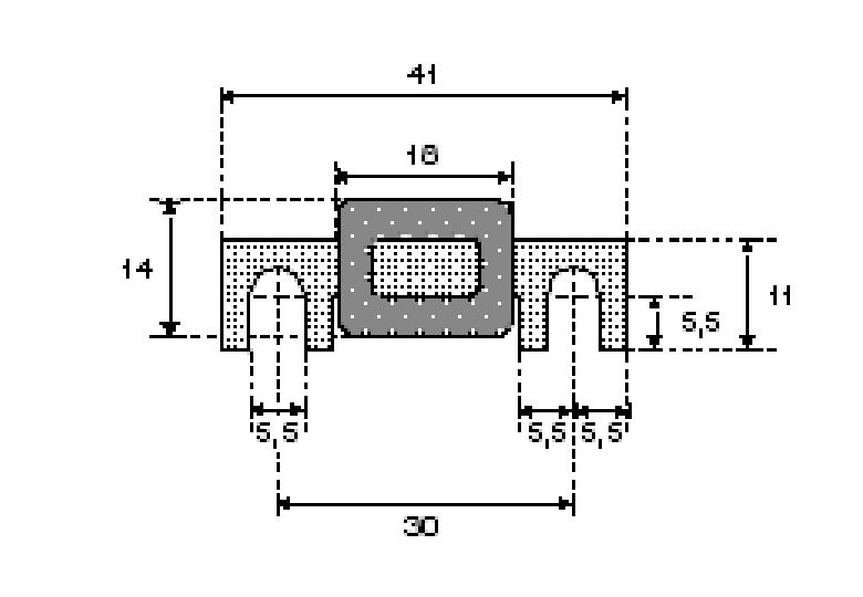 Liuskasulake 30mm 60A keram