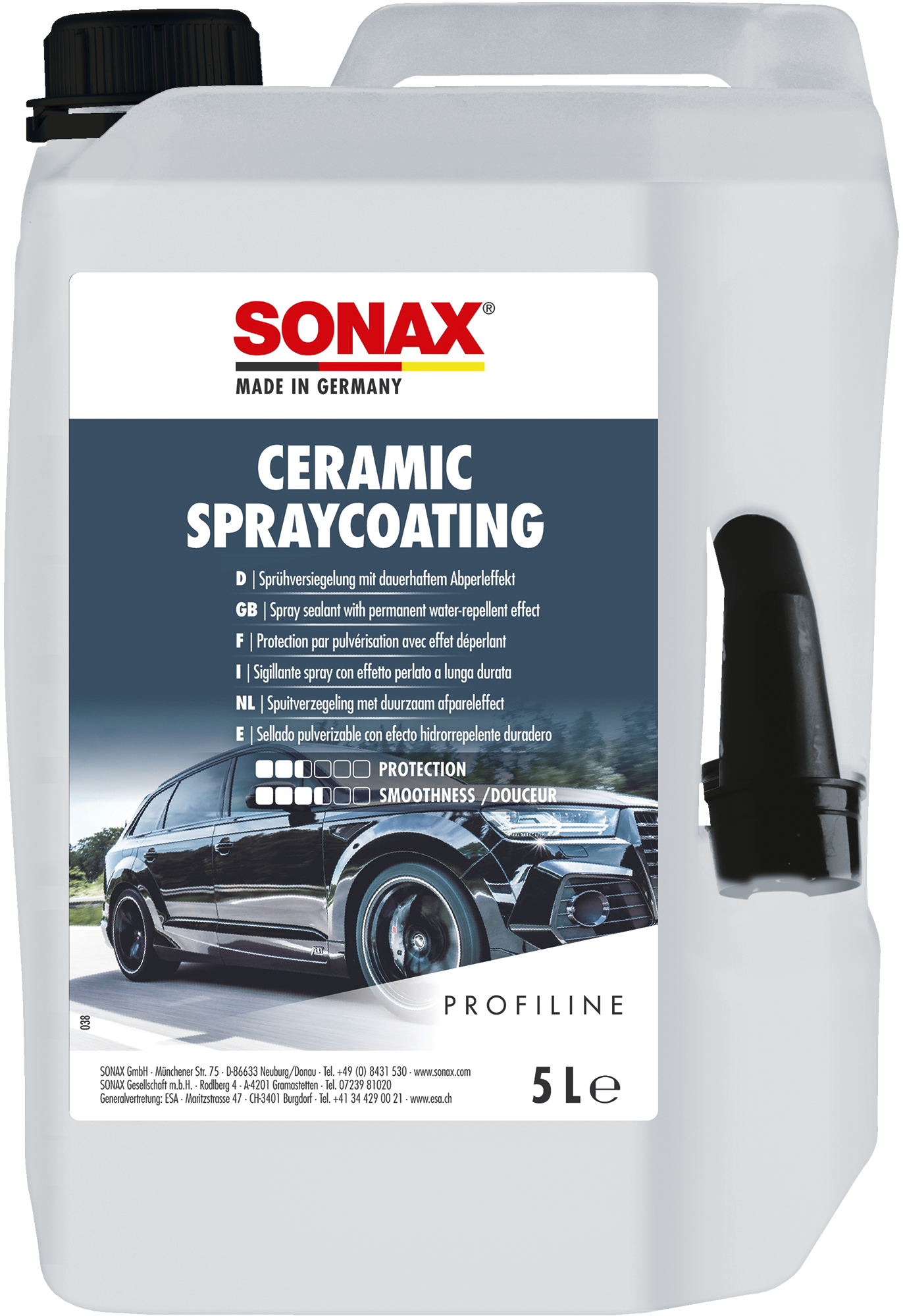 SONAX XTREME Keraaminen pinnoitespray 5L