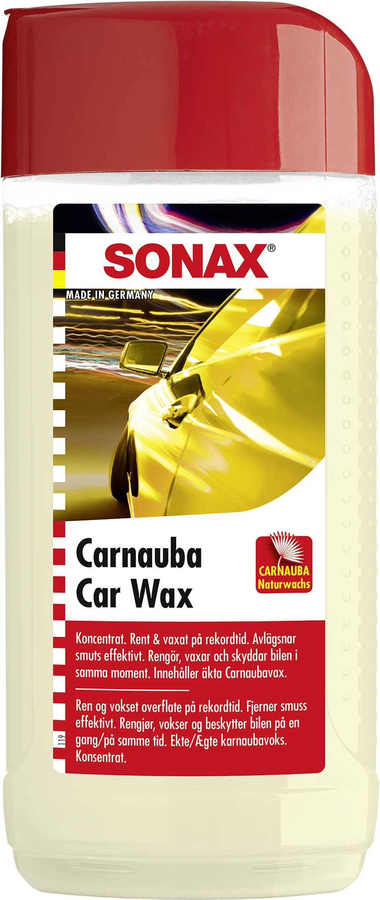 SONAX Carnauba kiiltovaha 500 ml