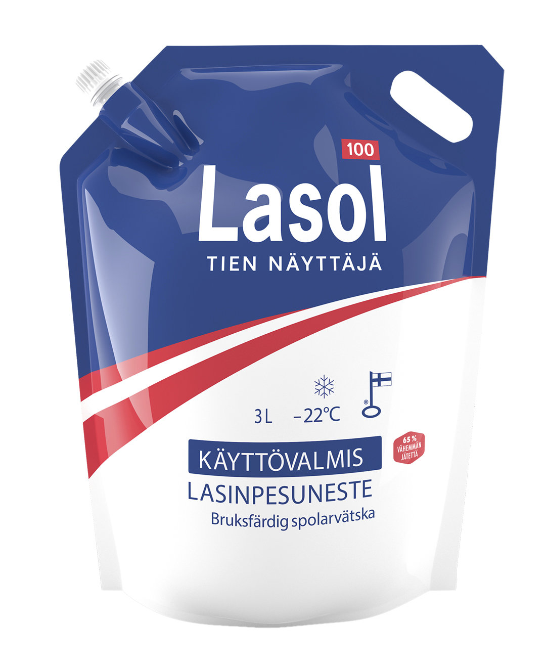 Lasol -22C kyttvalmis lasinpesuneste 3 L