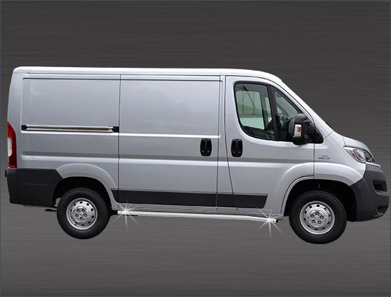 Sivuputkipari �60mm Ducato/Boxer/Jumper 2014->, 3000 mm aks