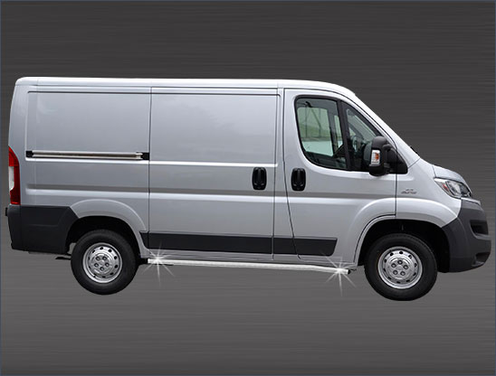 Sivuputkipari �60mm Ducato/Boxer/Jumper 2014->, 4035 mm aks