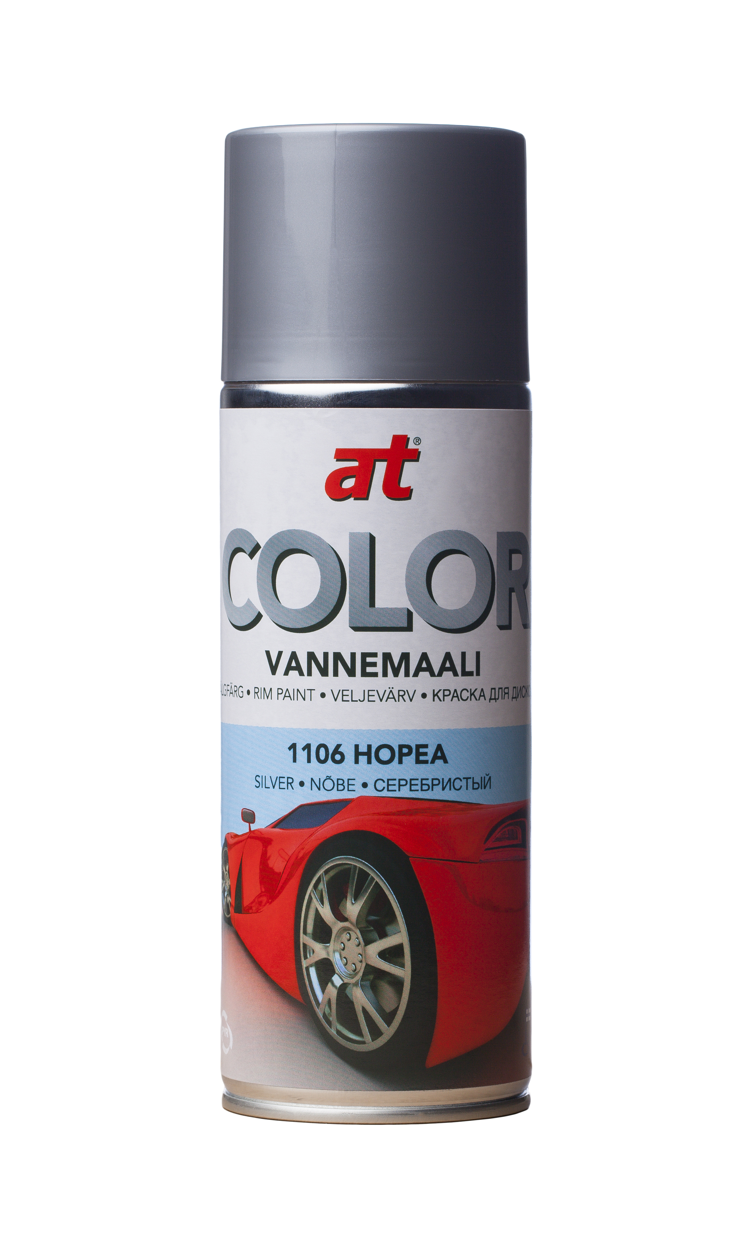 AT Aerosolimaali, vannemaali hopea 400 ml