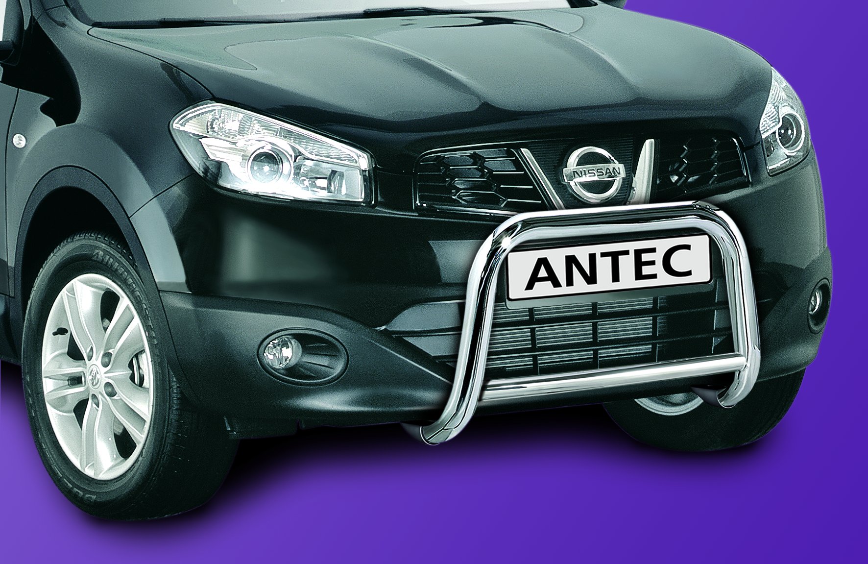 EU Lis�valoteline 60mm Nissan Qashqai 10- poikkiputkella