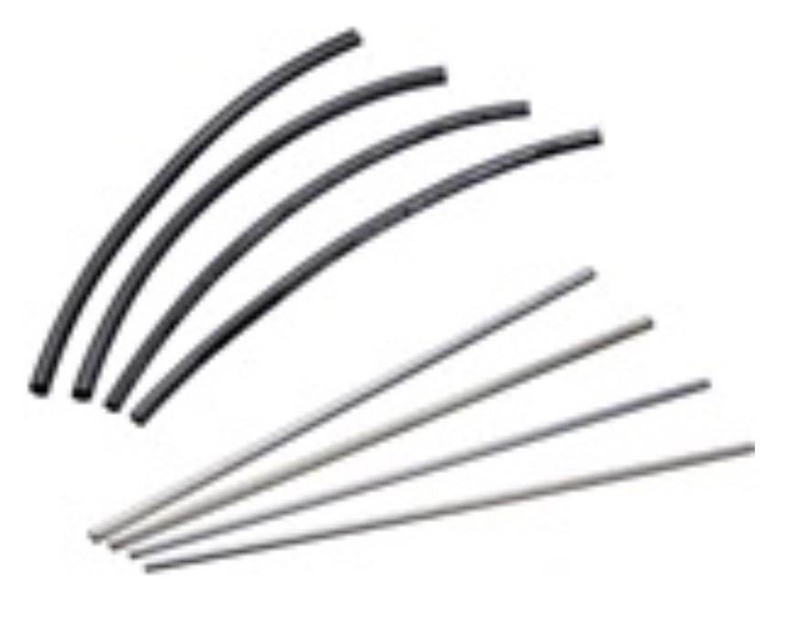 T-srj. 6: Kovamuovi-/metalliputki 8 x 450 mm; 10 x 450 mm