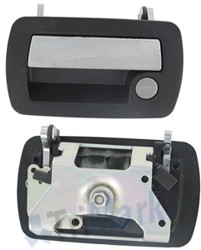 Upotet.ovenkahva,musta runko kromi lipake,vas.kt, sis.avain