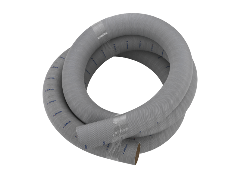 Flextube D90, PAPK, grey, with Webasto Logo, L= 5M