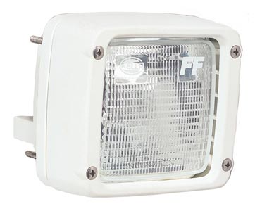 Kansivalo 12V Ultra Beam,112x102, valkoinen,sis.AMP