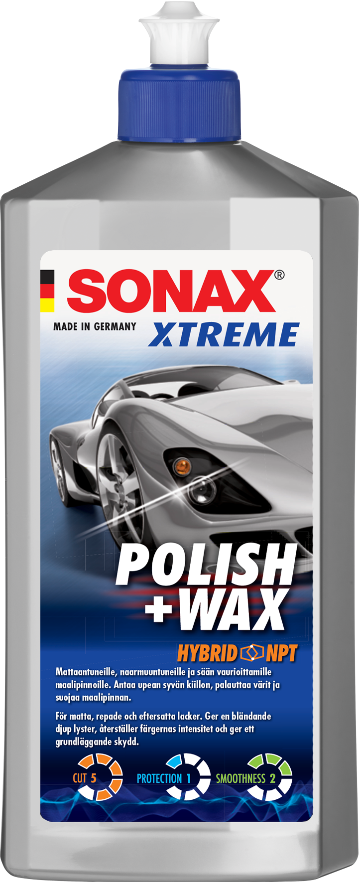 SONAX XTREME Polish + Wax Syvpuhdistava vaha 500 ml