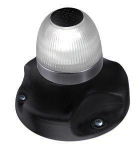 Signaali-/ankkurivalo, 9-33V, LED -20m, musta jalka