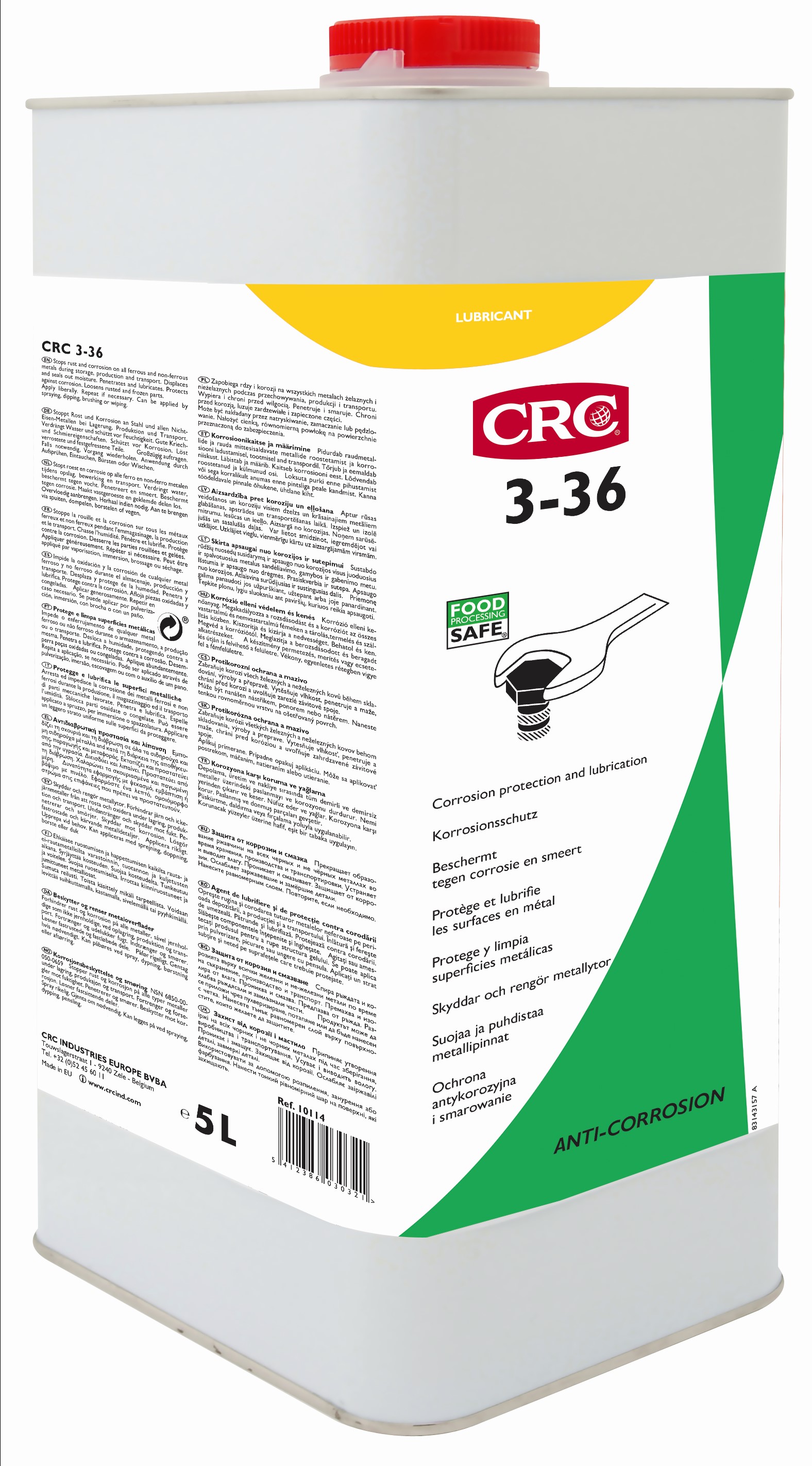 CRC 3-36 Korroosionsuoja-aine 5 L