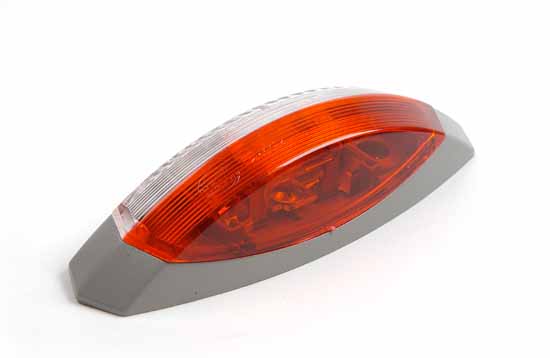 Breddmark.lykta 12V v� r�d/vit