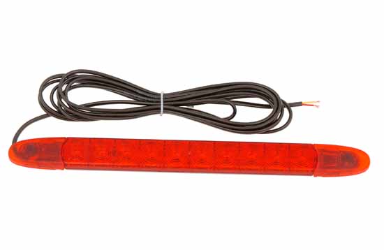 Lisjarruvalo 12V LED pun. 280x26x10mm pintaas. liimaas.