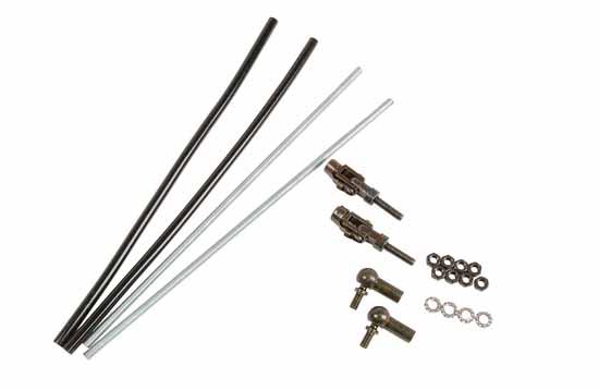 Lis�valotukitanko irroitettava, haarukkakiinnitys, sis 2kpl.