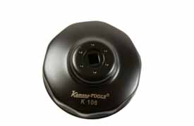 �ljynsuodatinhylsy, � 92 mm, 10-kulmainen