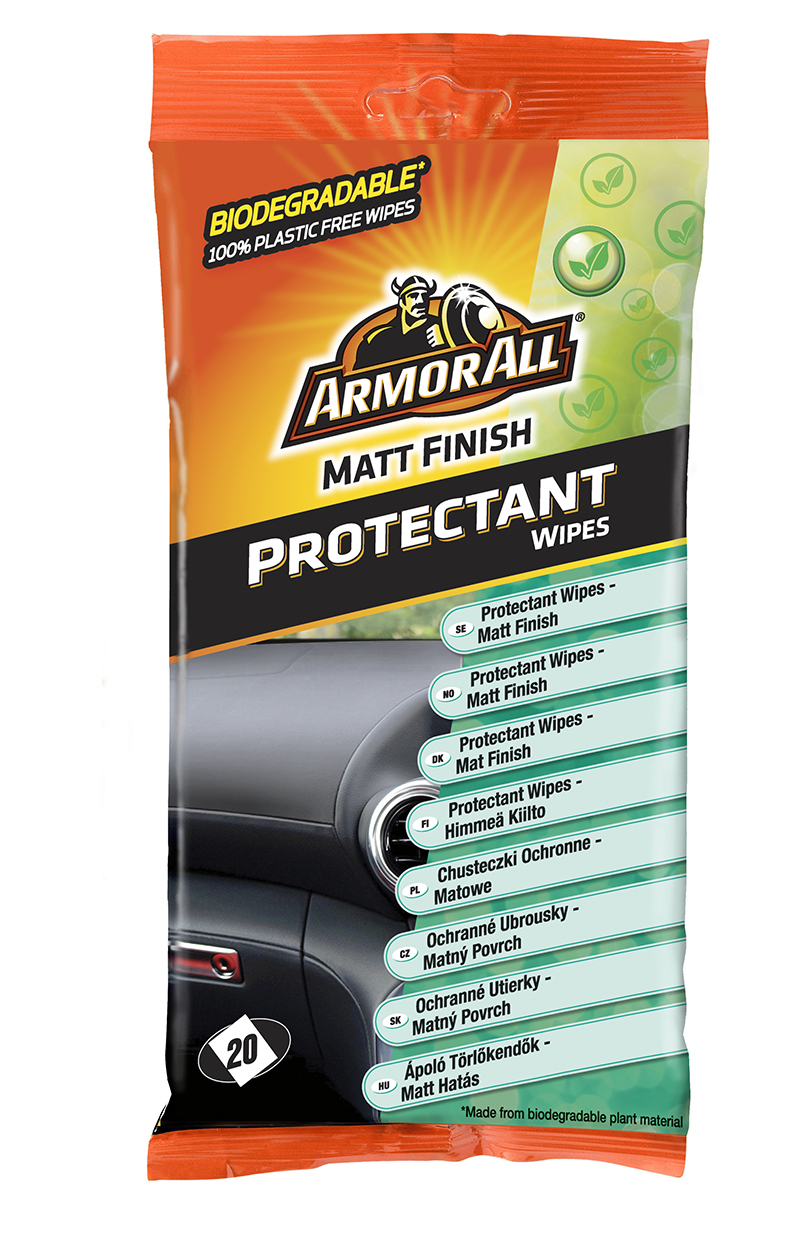 Armor All Wipes kumi- & muoviliina, matta 20 kpl