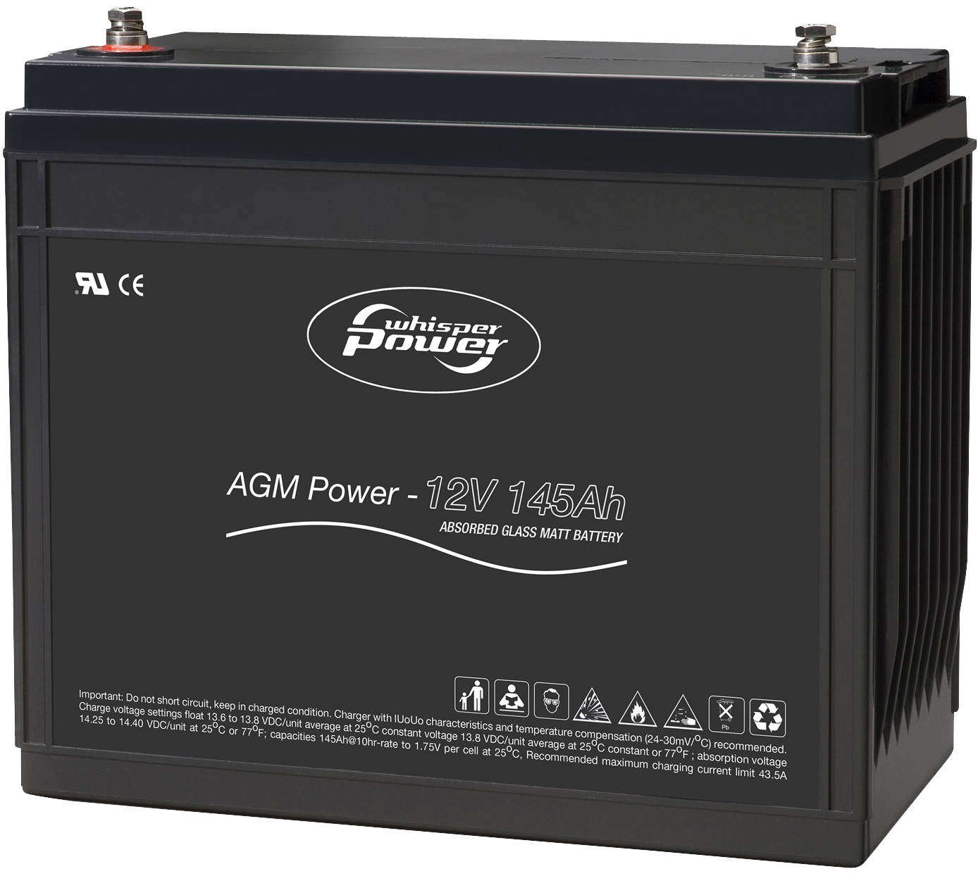 AGM-Power 12V 145Ah Absorbed Glass Matt