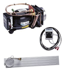 Kylmk. 200L, Ovaalihyr. 14L, 12/24V (2501)+AC-DC 115/230V
