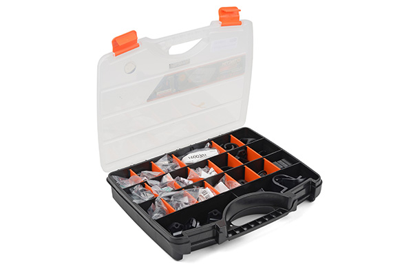 L�mmittimen varaosavalikoima o-renkaita ja kiinnikkeit�