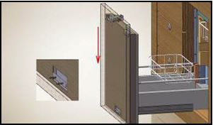 Pakast. 55L/V Drawer Inox 12-24V Huurteeton  Special Bracket