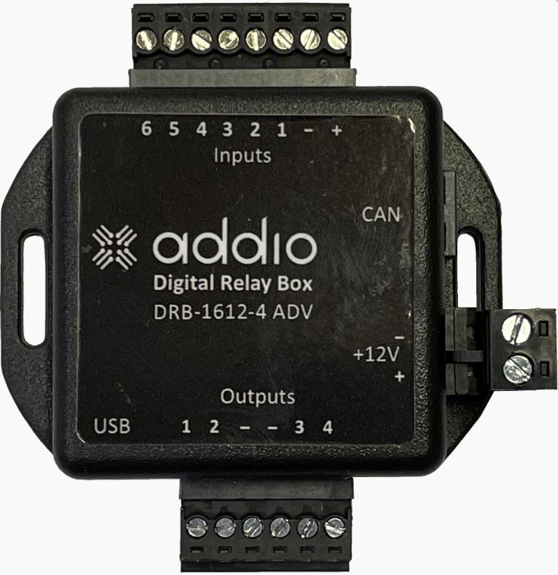 Ohjelmoitava digitaalinen releyksikk� 16A, 12V, 4 l�ht��