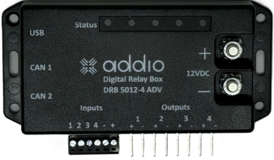 Ohjelmoitava digitaalinen releyksikk� 50A, 12V, 4 l�ht��