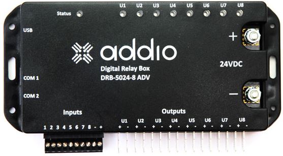 Ohjelmoitava digitaalinen releyksikk� 50A, 24V, 8 l�ht��