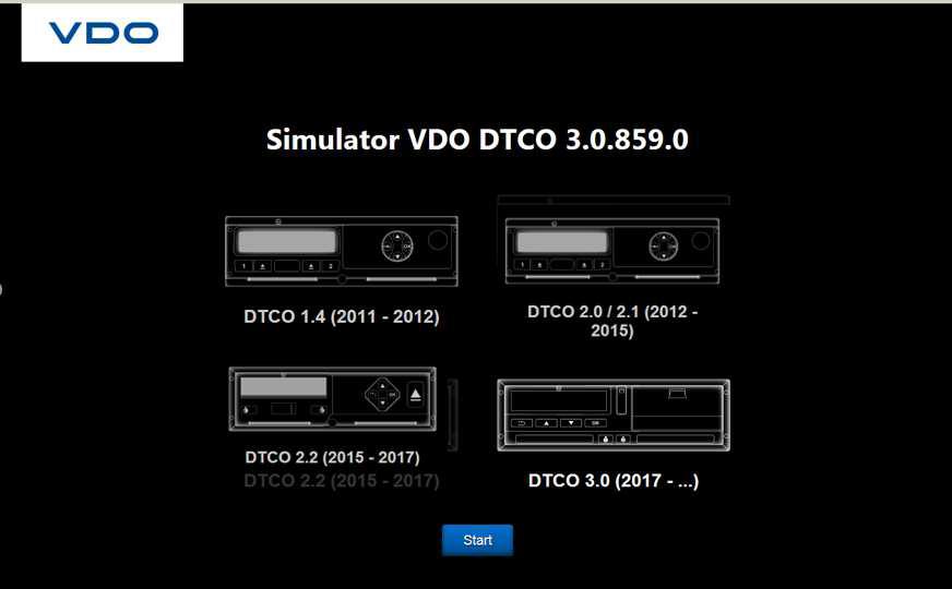 DTCO Simulator v1.4-4.0 Web, 1 kyttj, yksi vuosi