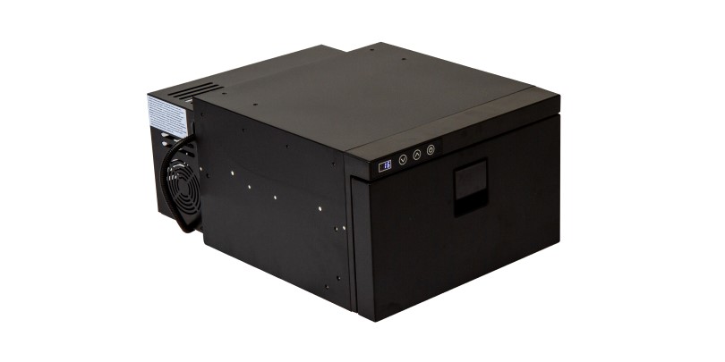 J��k. DR16L/V vetolaatikko tuuletettu BLACK