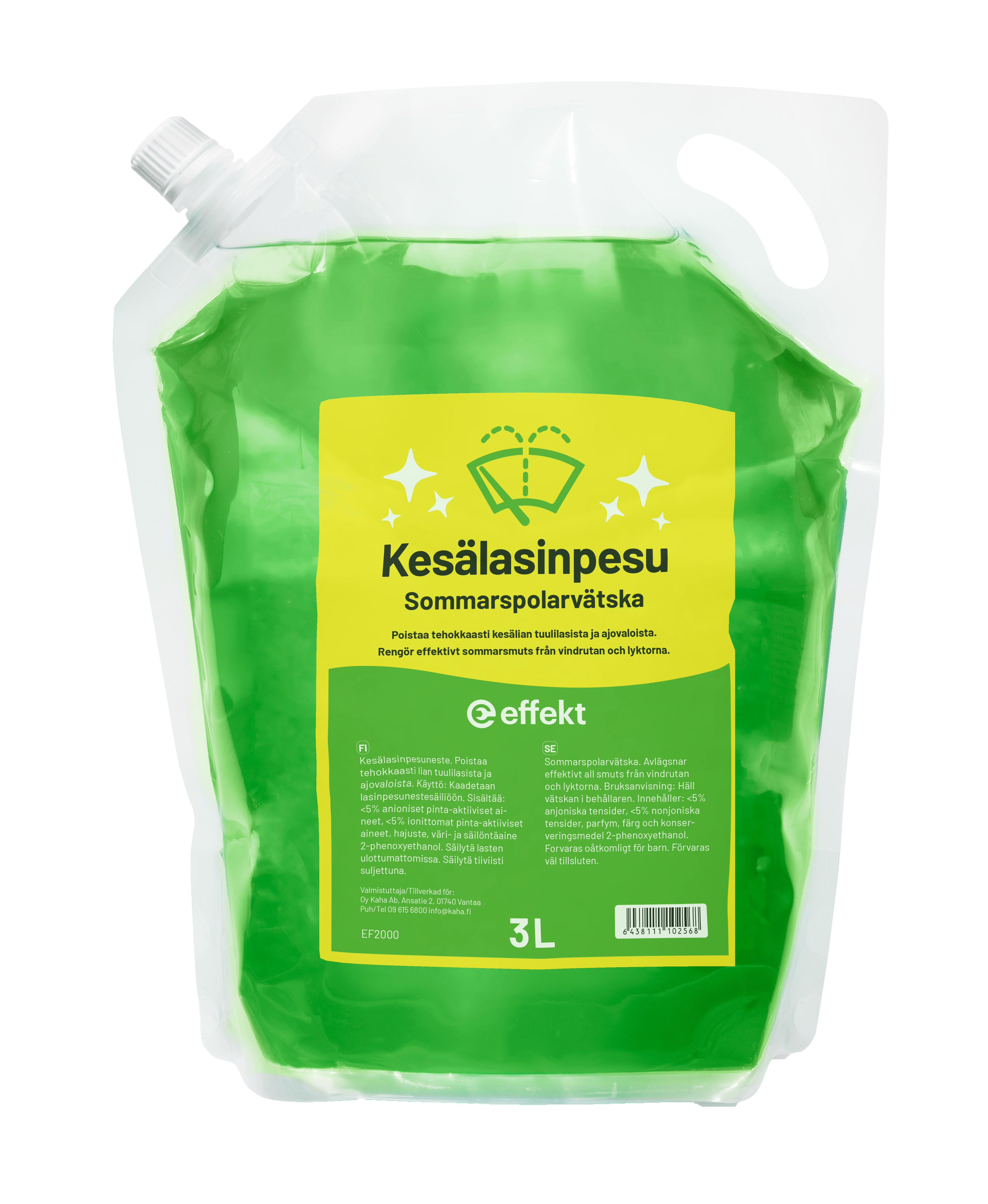 Effekt Kes�lasinpesuneste, 3L pussi