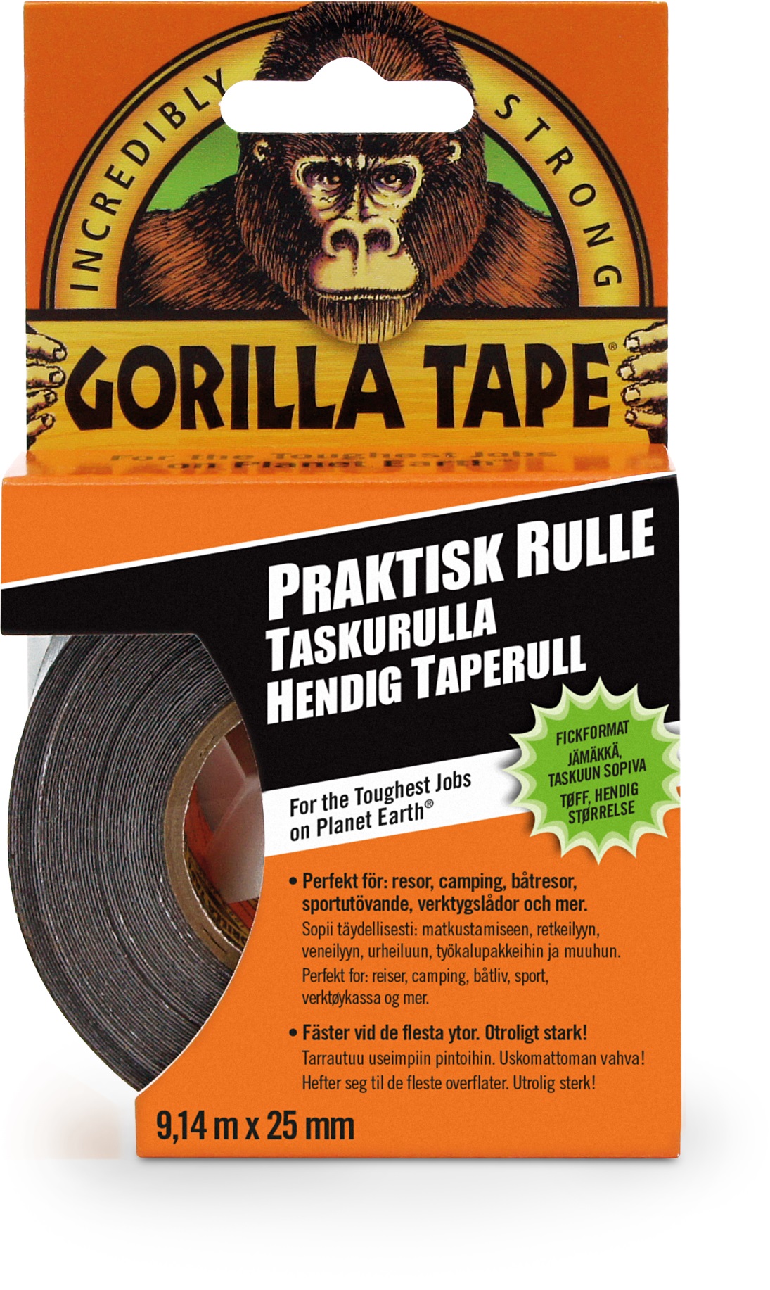 Gorilla Handy Roll -teippi