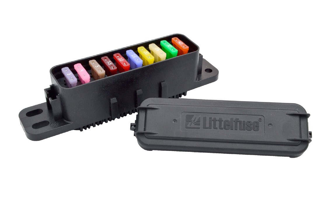 Sulakerasia 10 ATO sulakkeelle,1-40A,tiivis, DFK liittimille