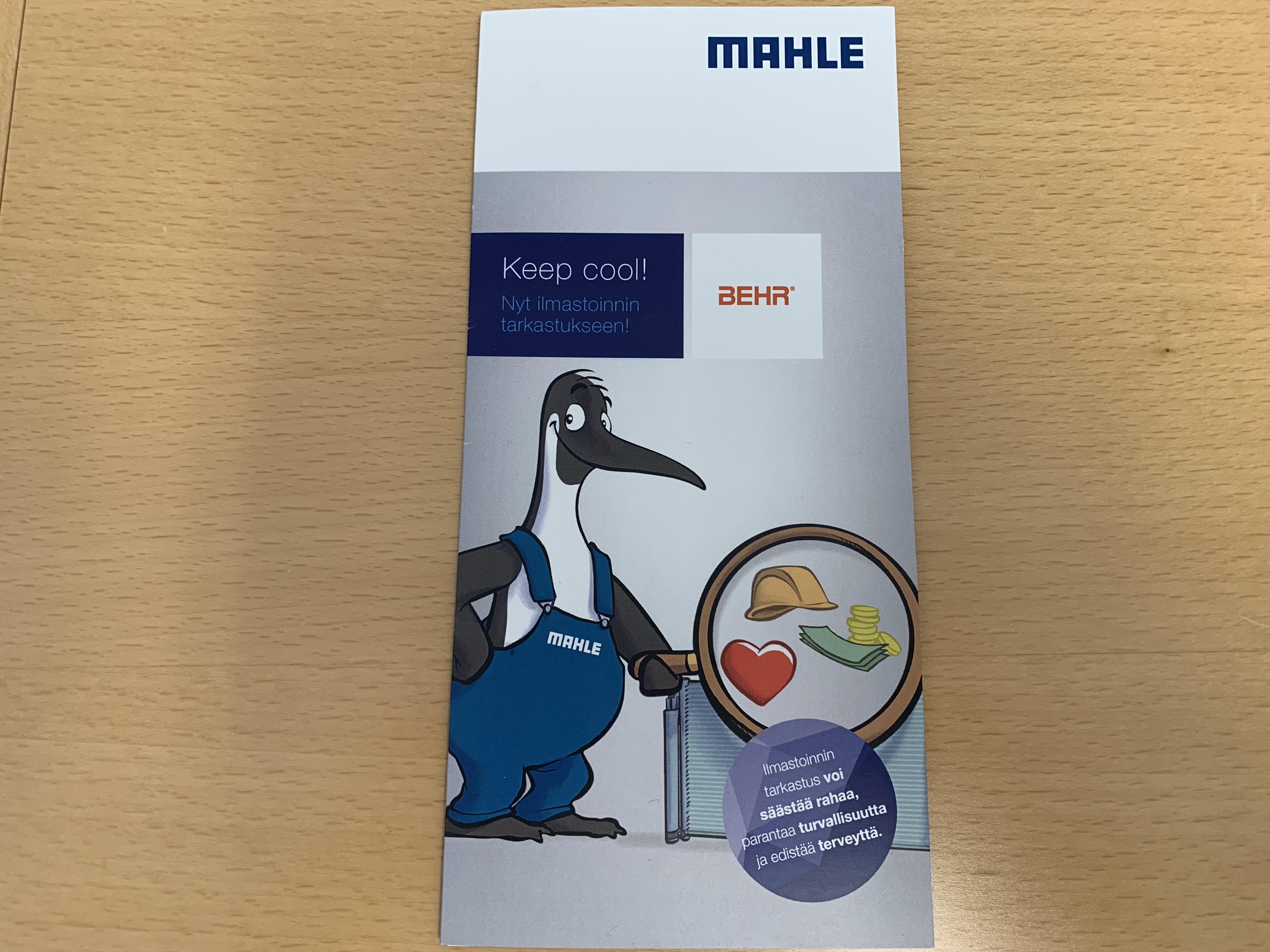 Mahle AC Keep cool -flyer